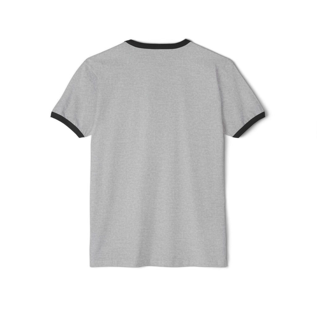Unisex Dove Flight Ringer T-Shirt — Vintage Bird Graphic Tee