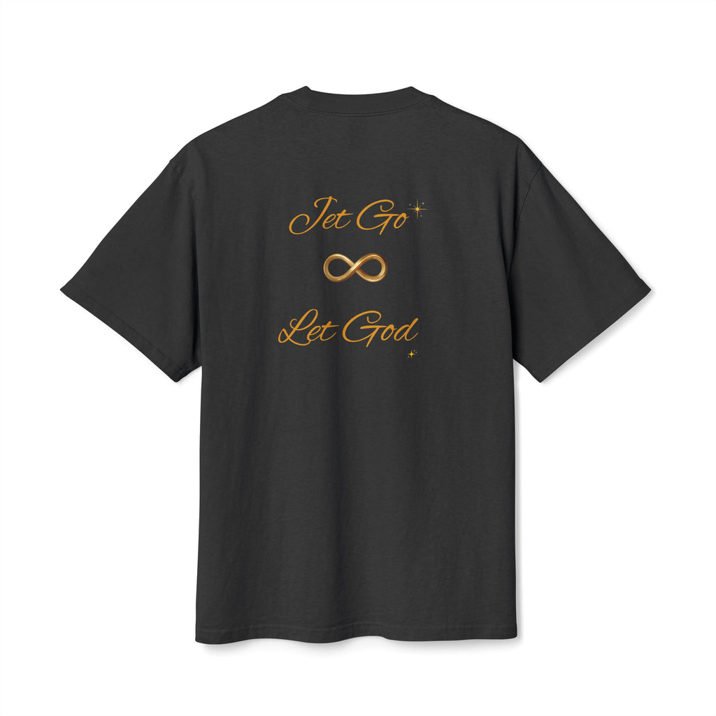 Let Go Let God Infinity Tee — Faith-Inspired Inspirational Graphic T-Shirt