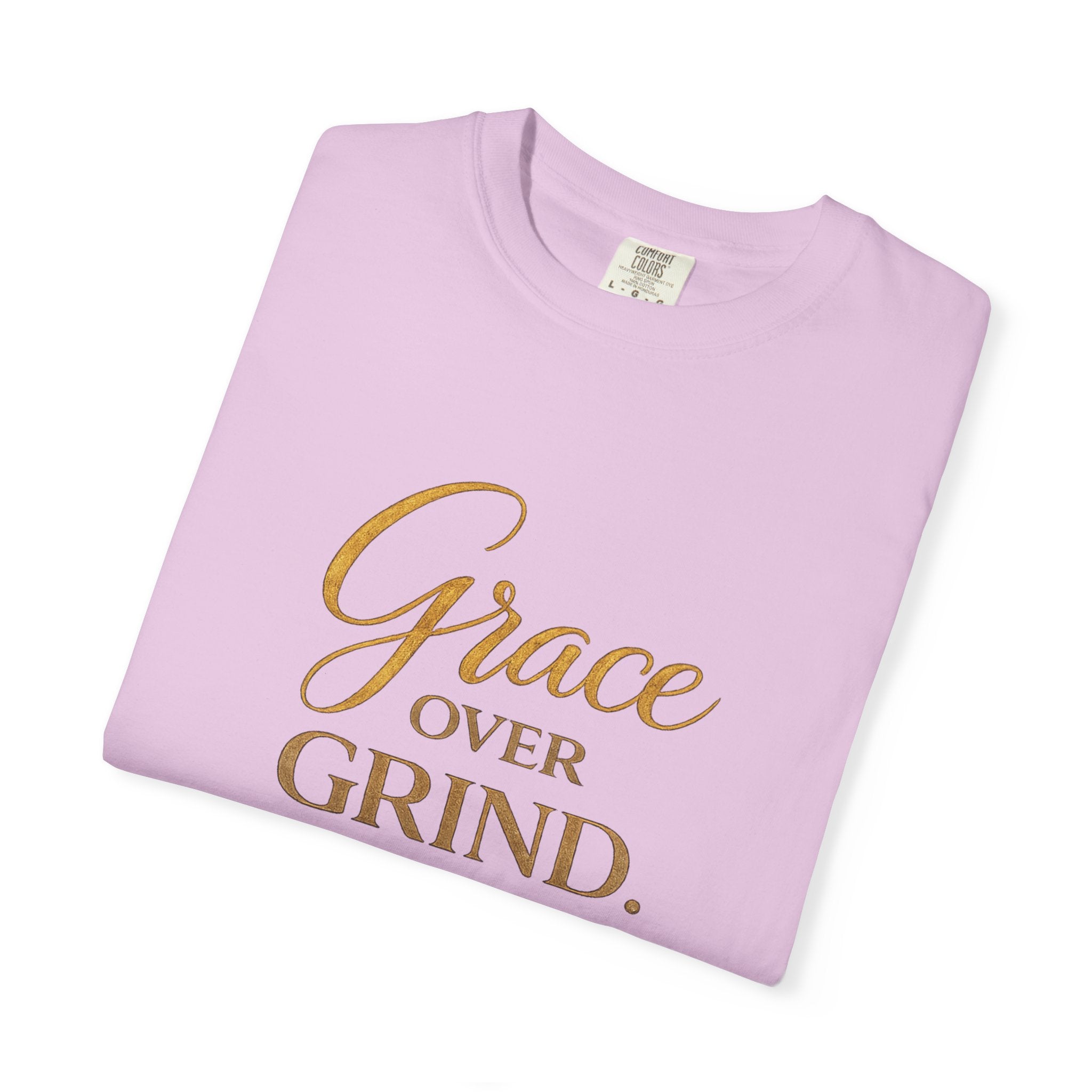 Unisex Grace Over Grind T-Shirt — Inspirational Faith Graphic Tee