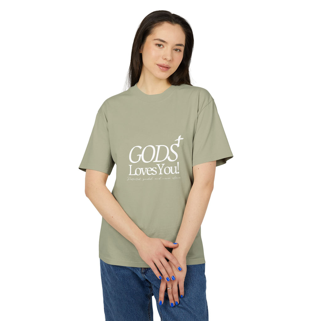 Unisex God Loves You Tee — Faith Message Christian Graphic T-Shirt