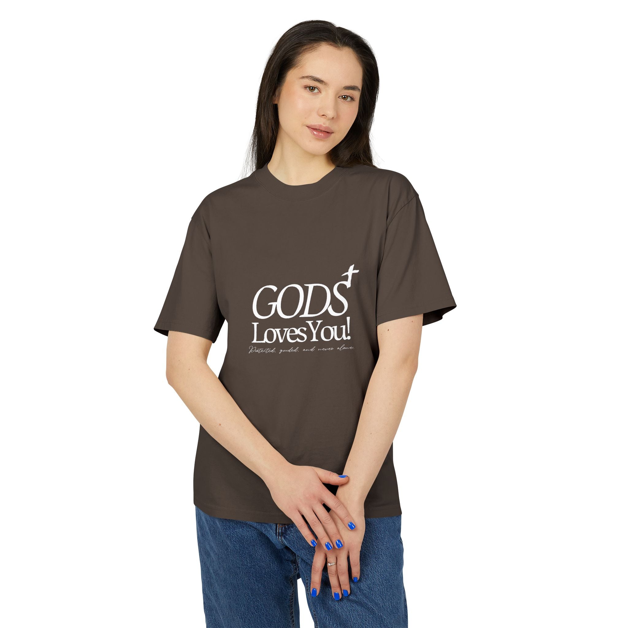 Unisex God Loves You Tee — Faith Message Christian Graphic T-Shirt