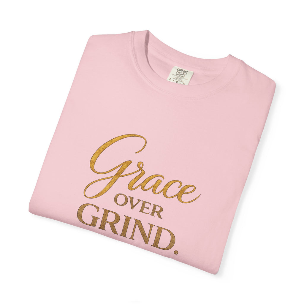 Unisex Grace Over Grind T-Shirt — Inspirational Faith Graphic Tee