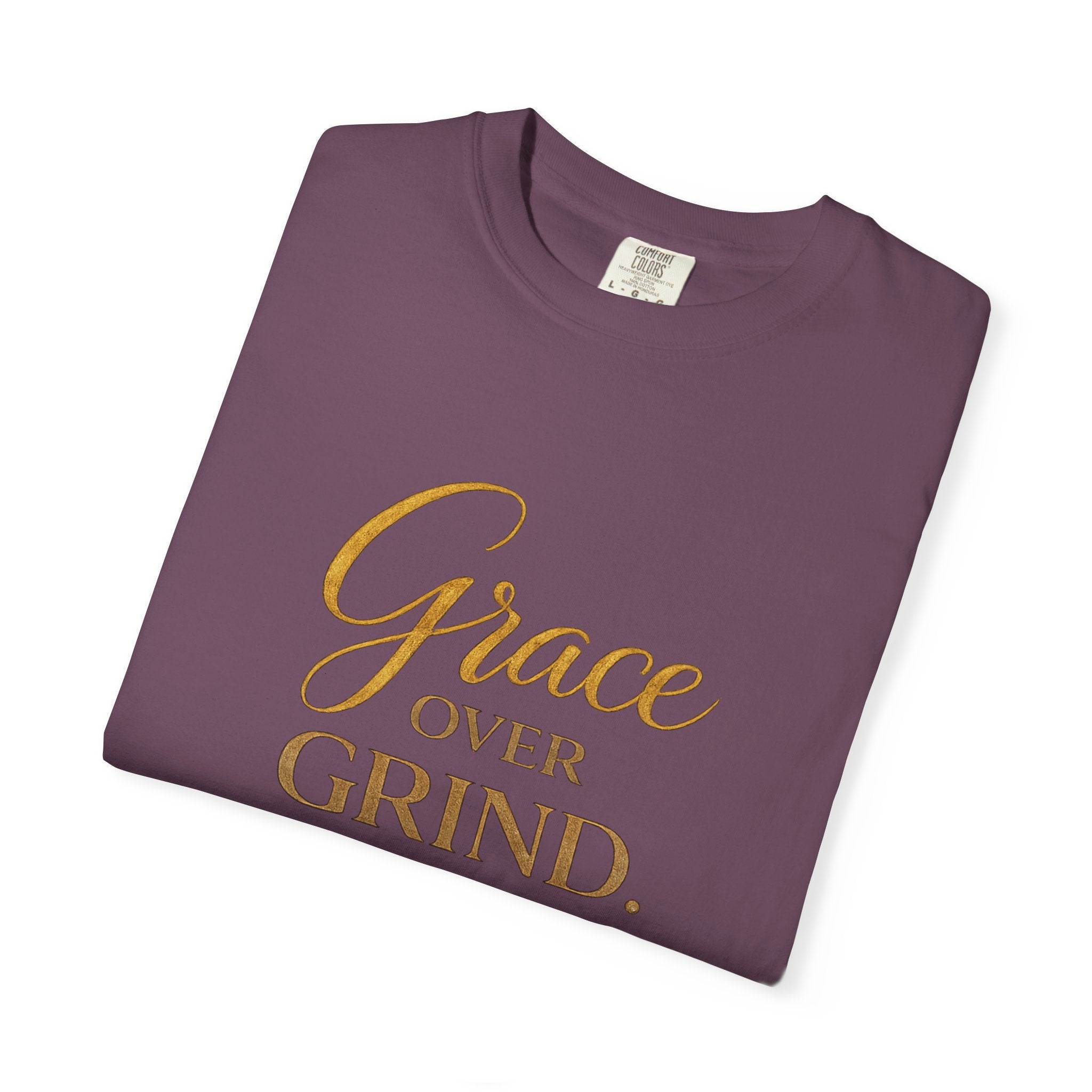 Unisex Grace Over Grind T-Shirt — Inspirational Faith Graphic Tee