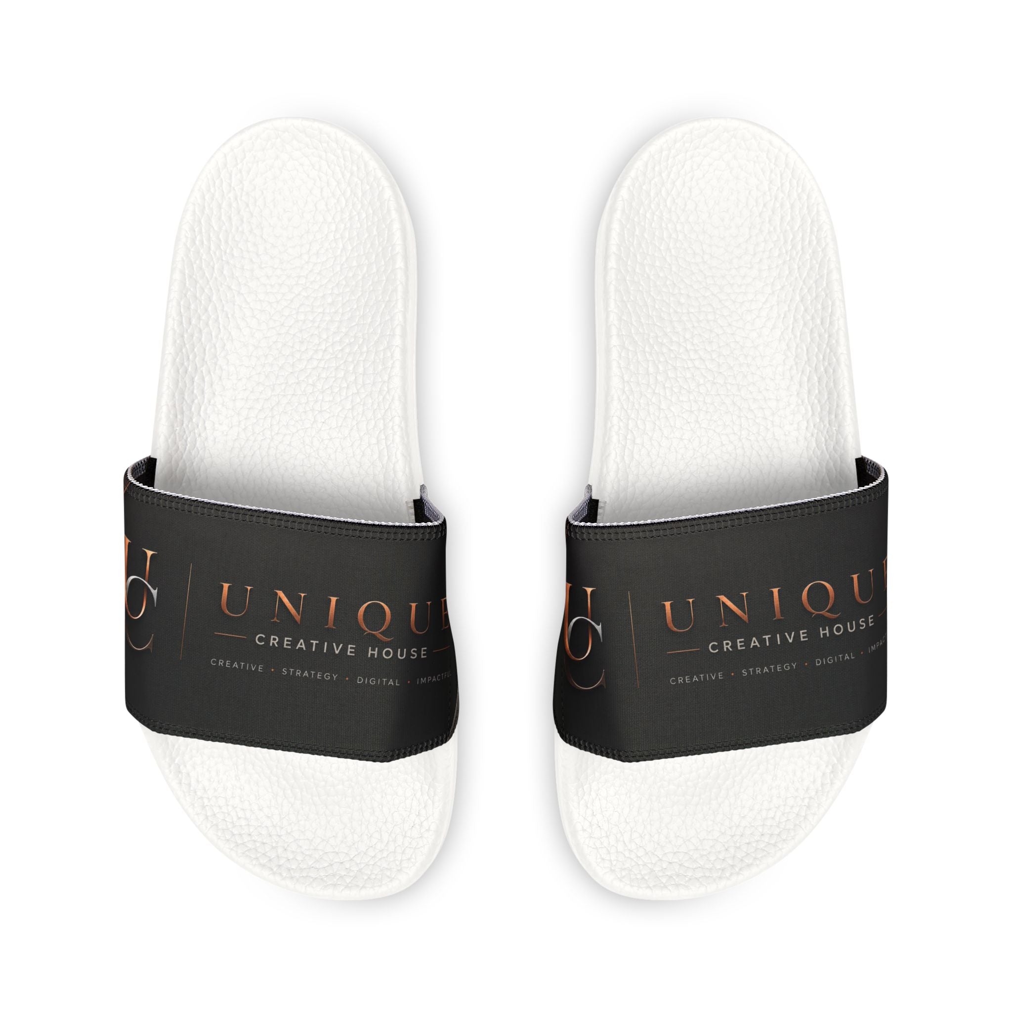 Youth Slide Sandals – Custom Removable Strap Slides with Logo