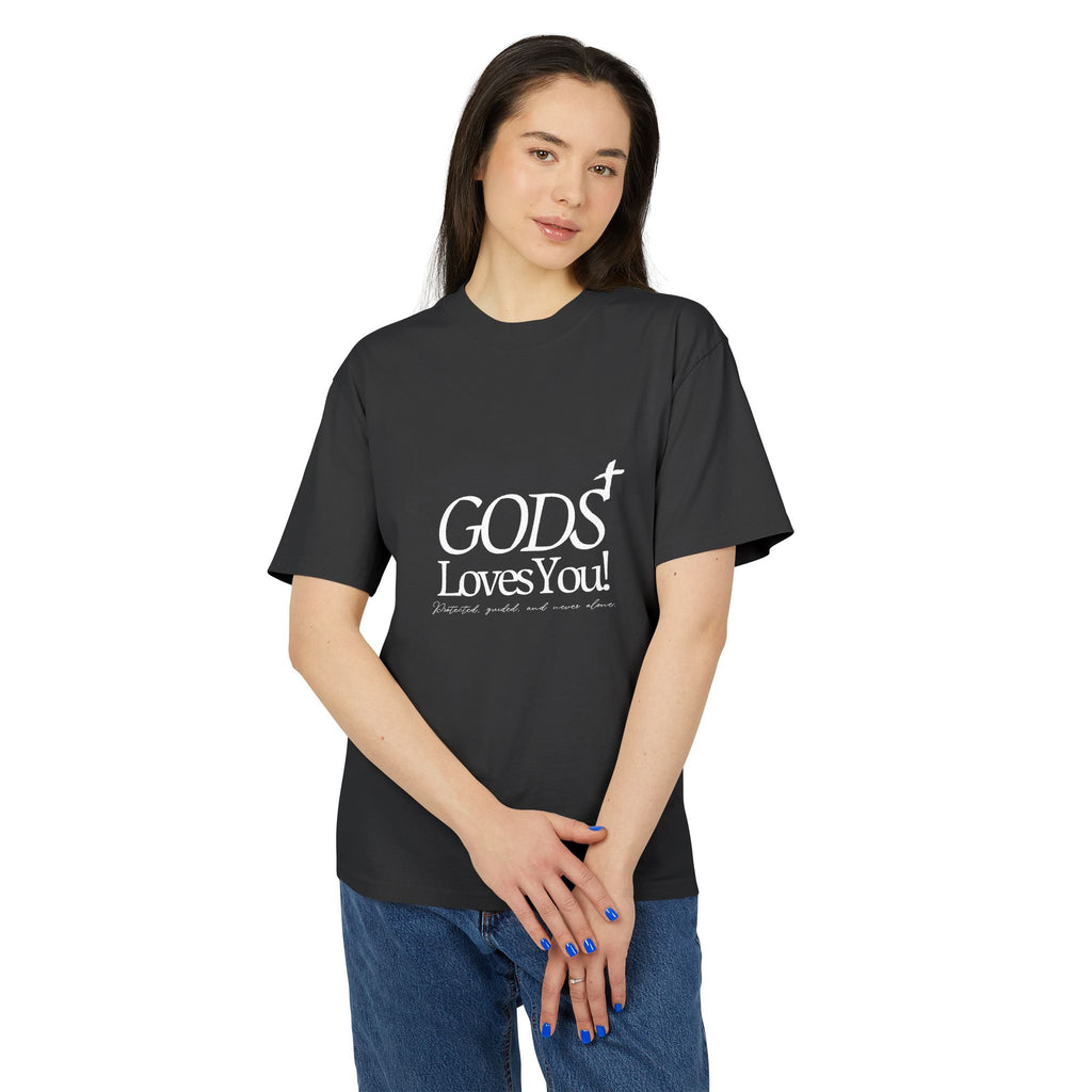 Unisex God Loves You Tee — Faith Message Christian Graphic T-Shirt