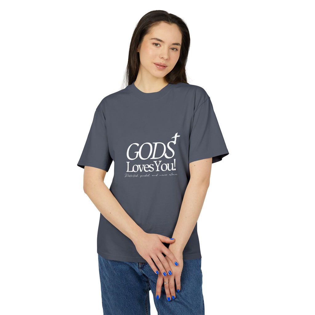 Unisex God Loves You Tee — Faith Message Christian Graphic T-Shirt