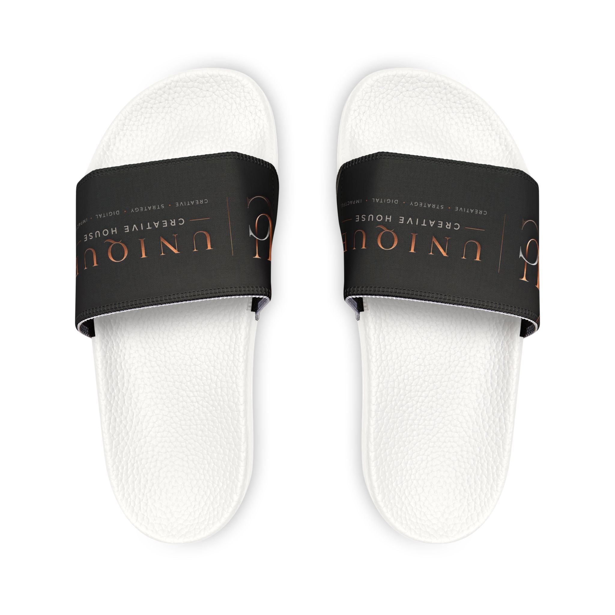 Youth Slide Sandals – Custom Removable Strap Slides with Logo