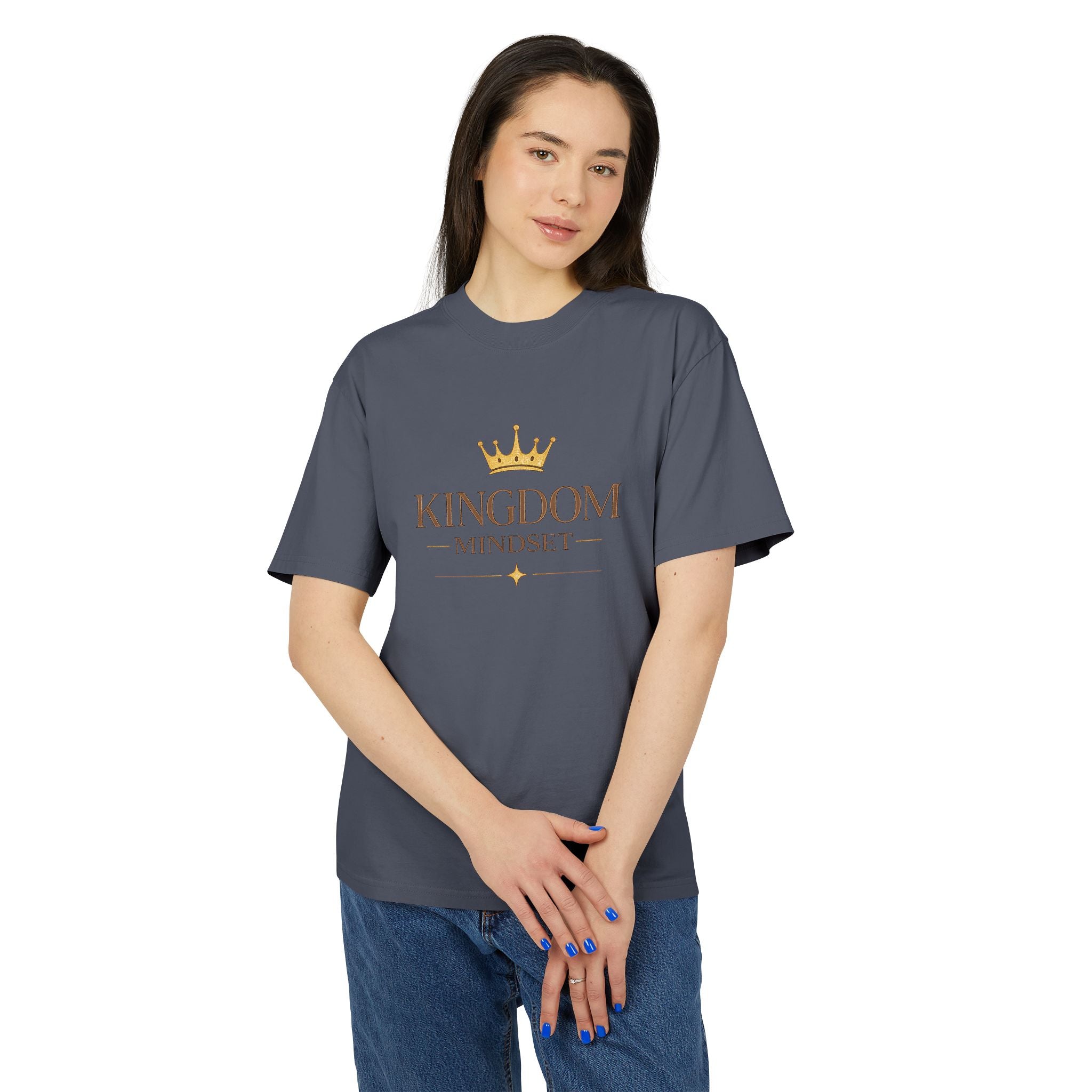 Unisex Kingdom Mindset Tee — Inspirational Crown Graphic T-Shirt