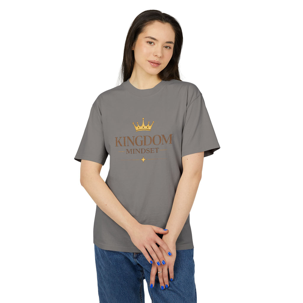 Unisex Kingdom Mindset Tee — Inspirational Crown Graphic T-Shirt