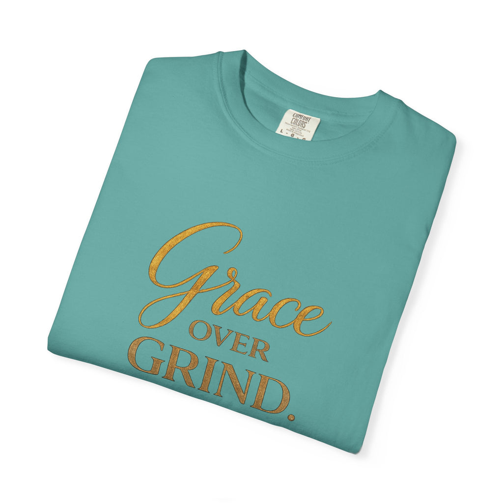 Unisex Grace Over Grind T-Shirt — Inspirational Faith Graphic Tee