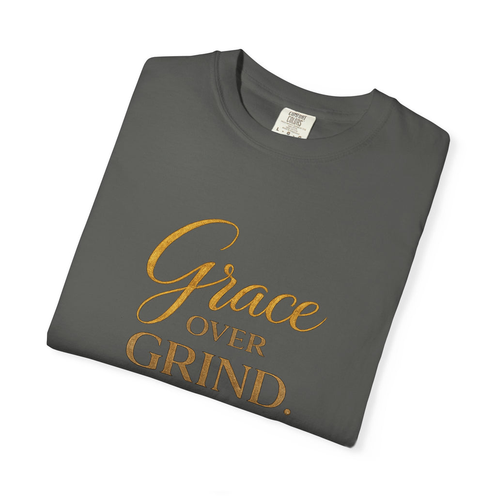 Unisex Grace Over Grind T-Shirt — Inspirational Faith Graphic Tee