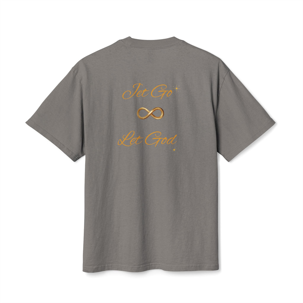 Let Go Let God Infinity Tee — Faith-Inspired Inspirational Graphic T-Shirt