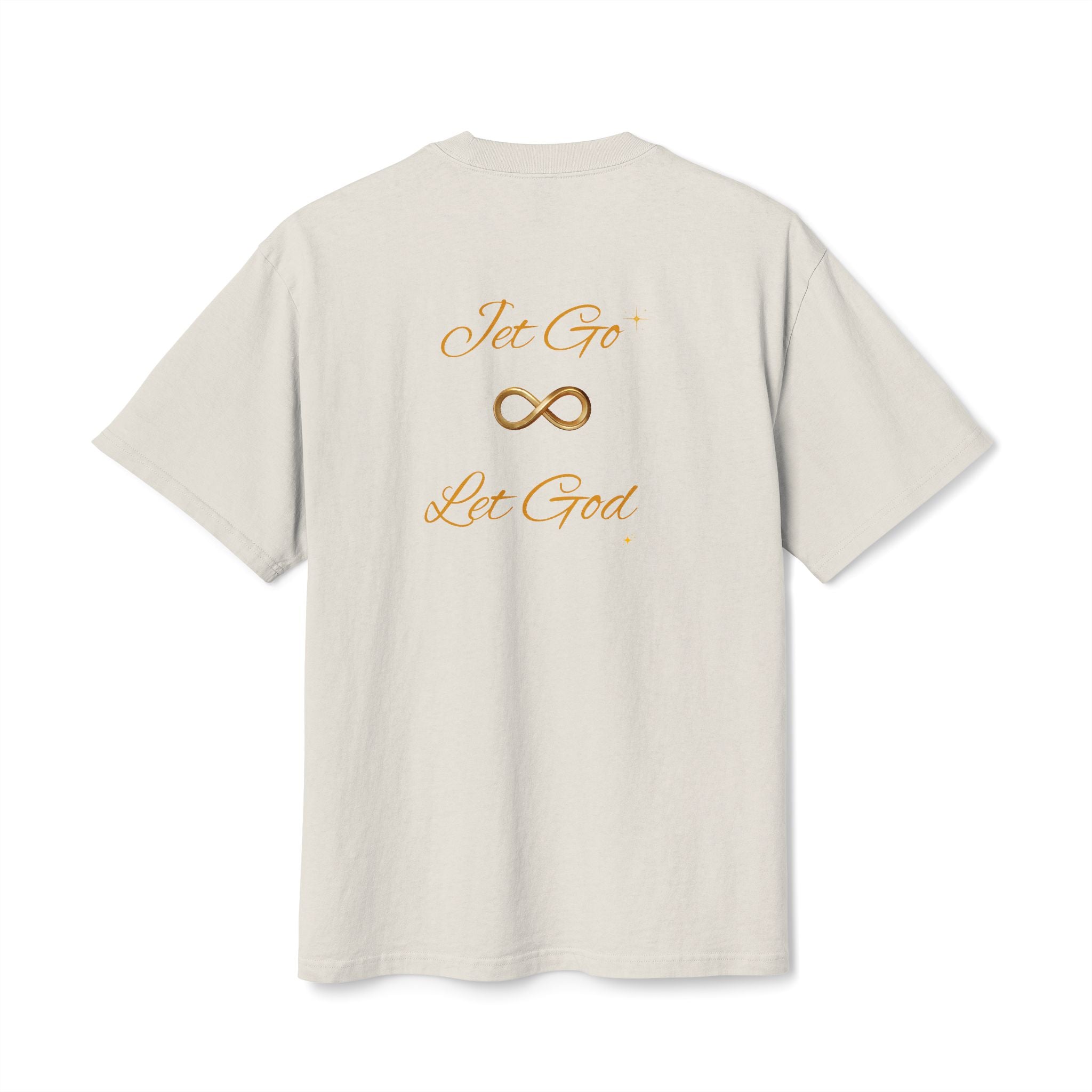 Let Go Let God Infinity Tee — Faith-Inspired Inspirational Graphic T-Shirt