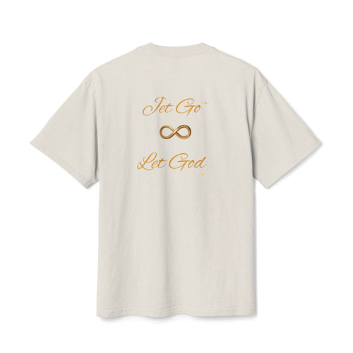 Let Go Let God Infinity Tee — Faith-Inspired Inspirational Graphic T-Shirt