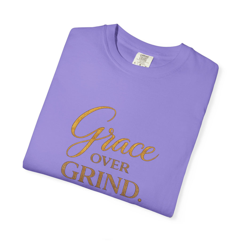 Unisex Grace Over Grind T-Shirt — Inspirational Faith Graphic Tee