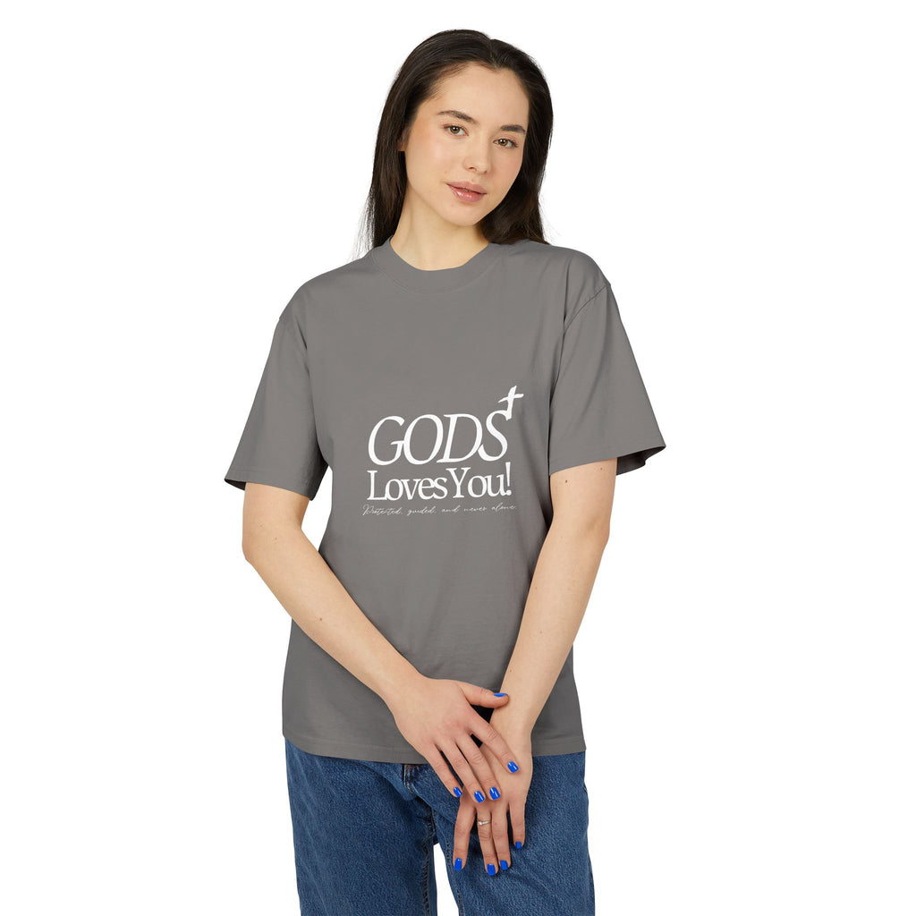 Unisex God Loves You Tee — Faith Message Christian Graphic T-Shirt
