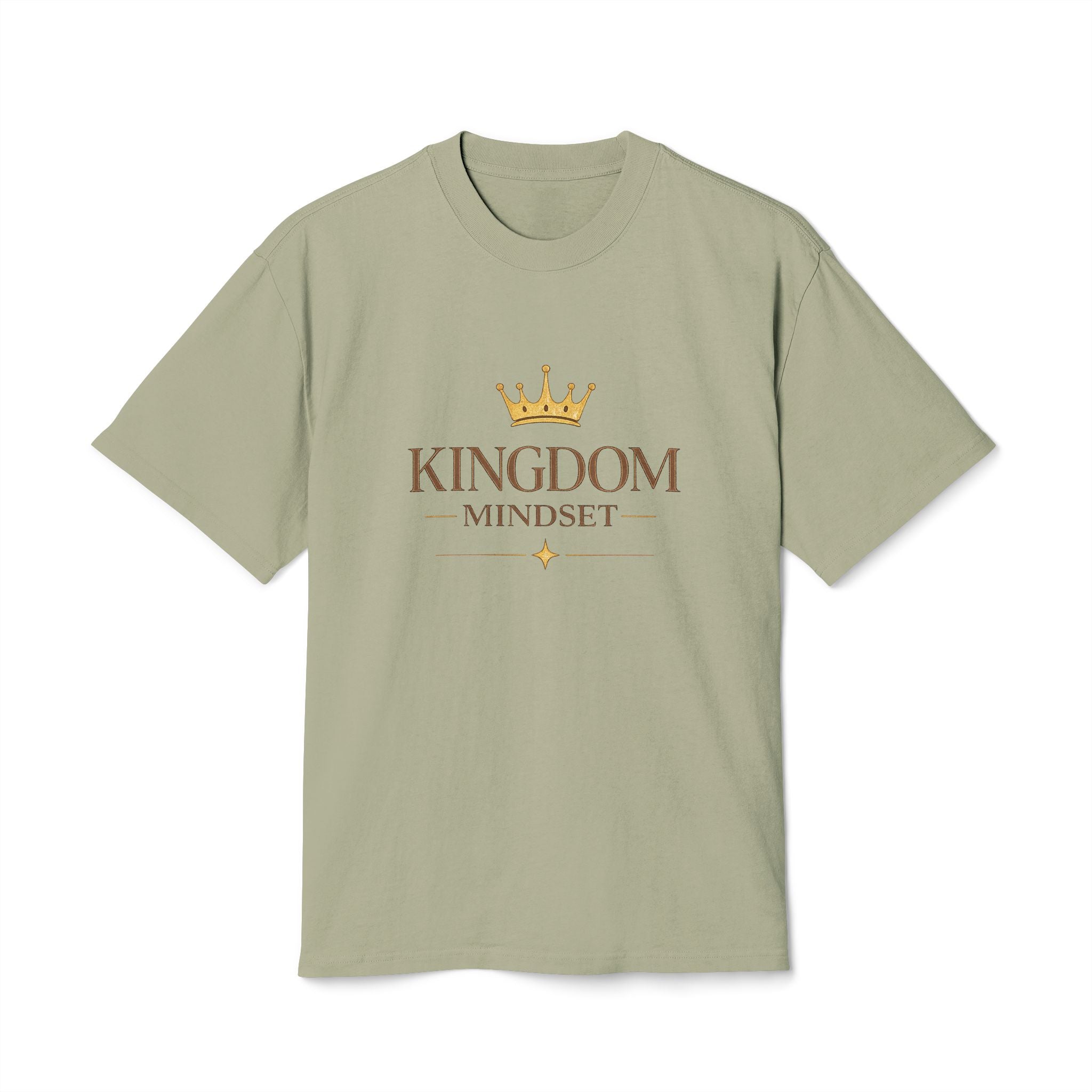 Unisex Kingdom Mindset Tee — Inspirational Crown Graphic T-Shirt