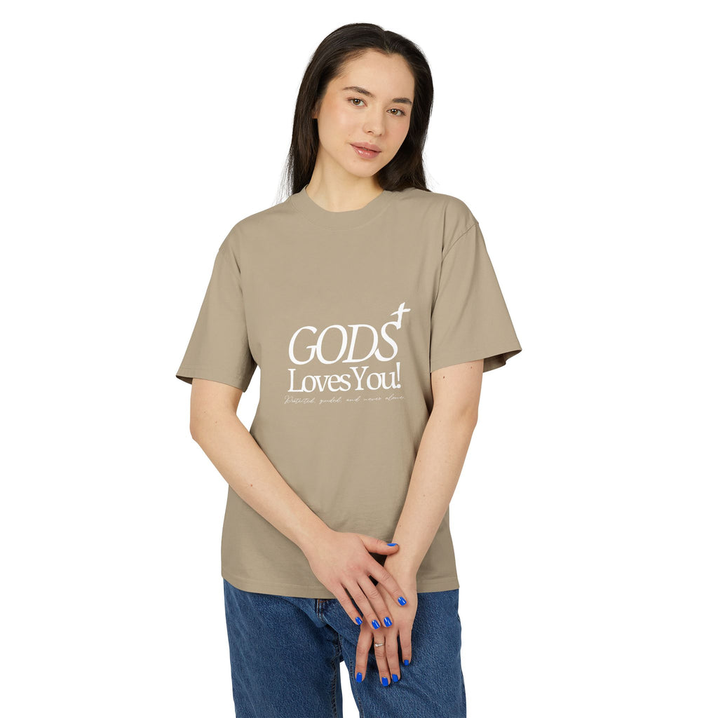 Unisex God Loves You Tee — Faith Message Christian Graphic T-Shirt