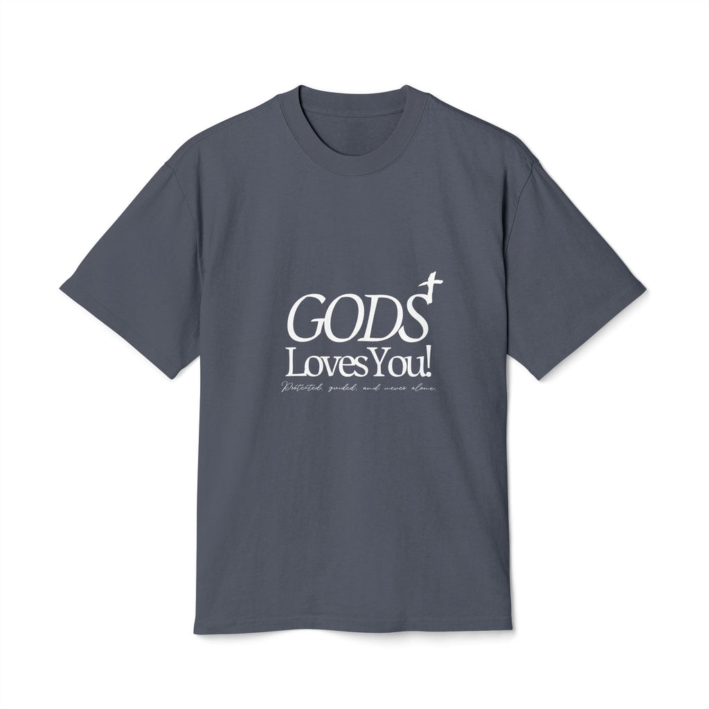 Unisex God Loves You Tee — Faith Message Christian Graphic T-Shirt