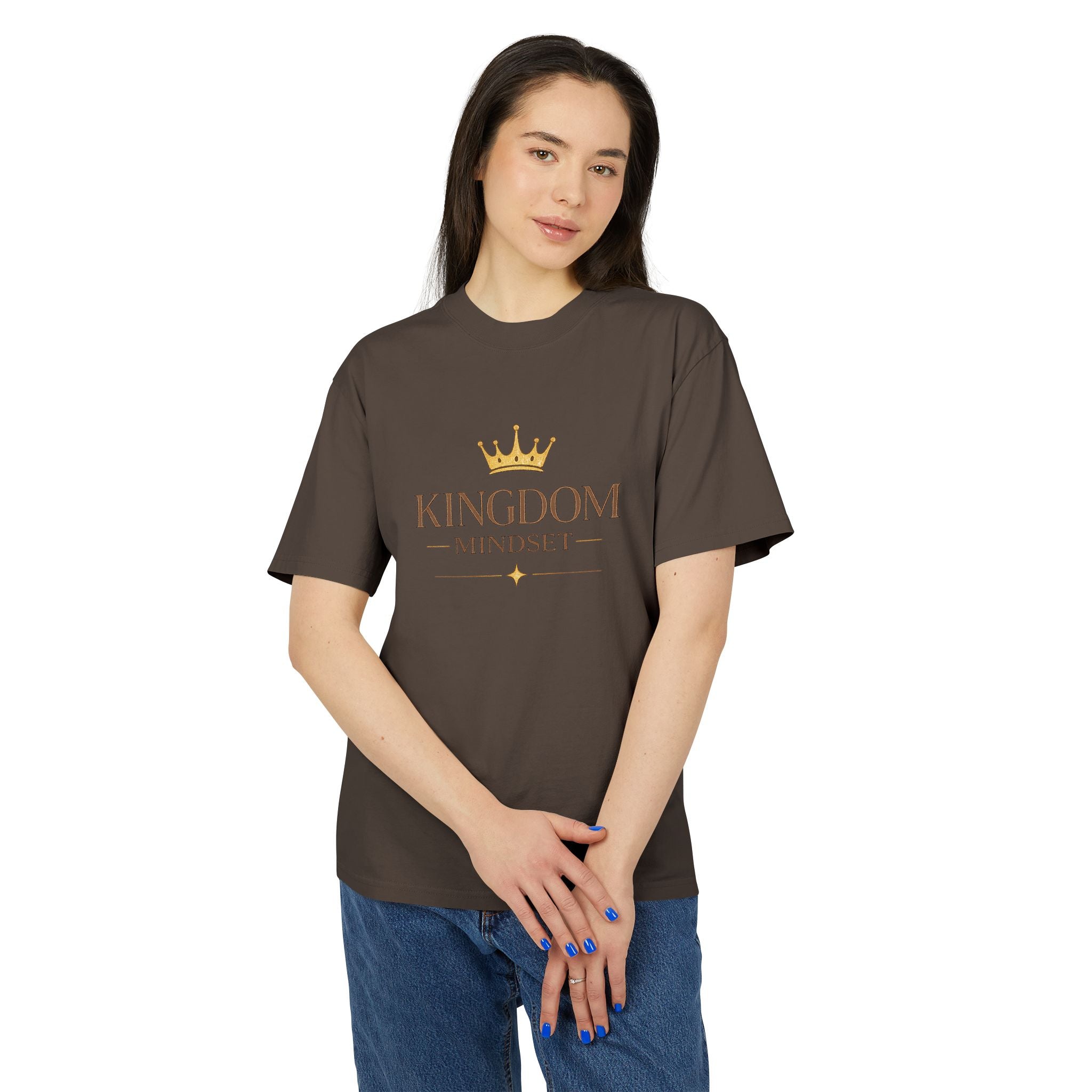 Unisex Kingdom Mindset Tee — Inspirational Crown Graphic T-Shirt