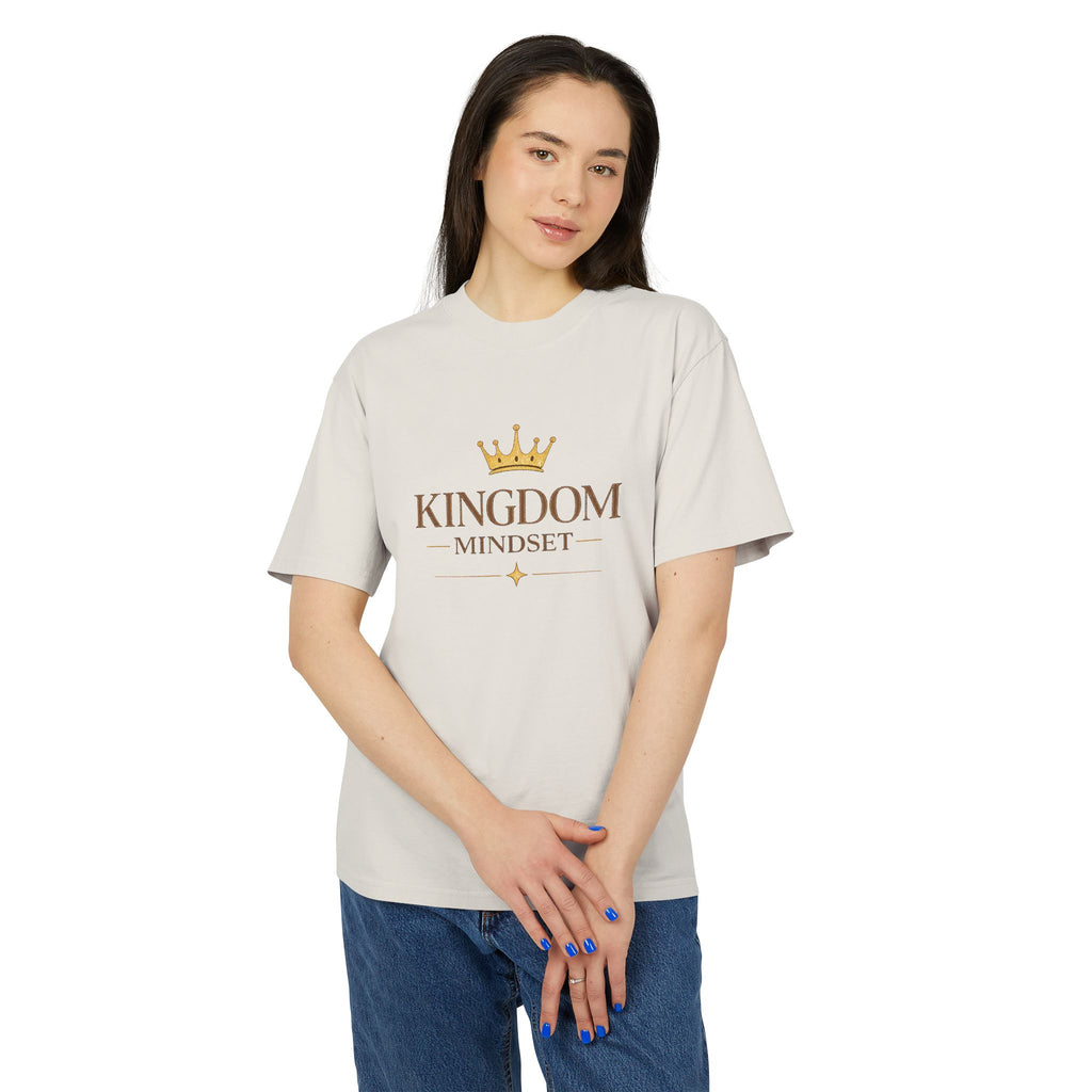 Unisex Kingdom Mindset Tee — Inspirational Crown Graphic T-Shirt